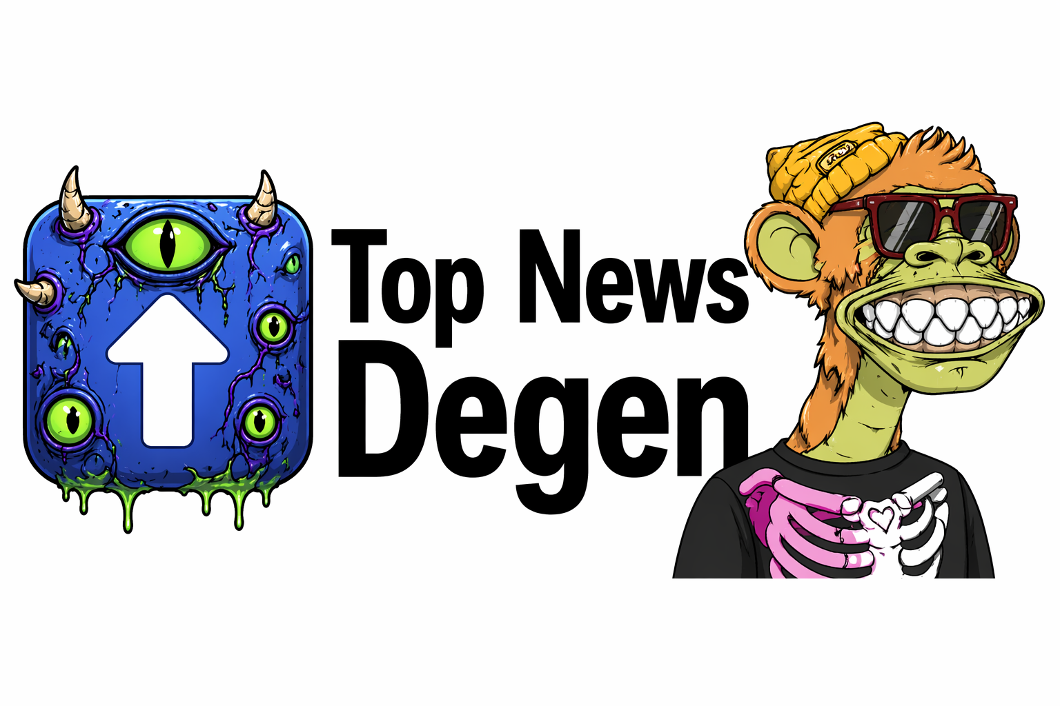 Top News Degen ad creative